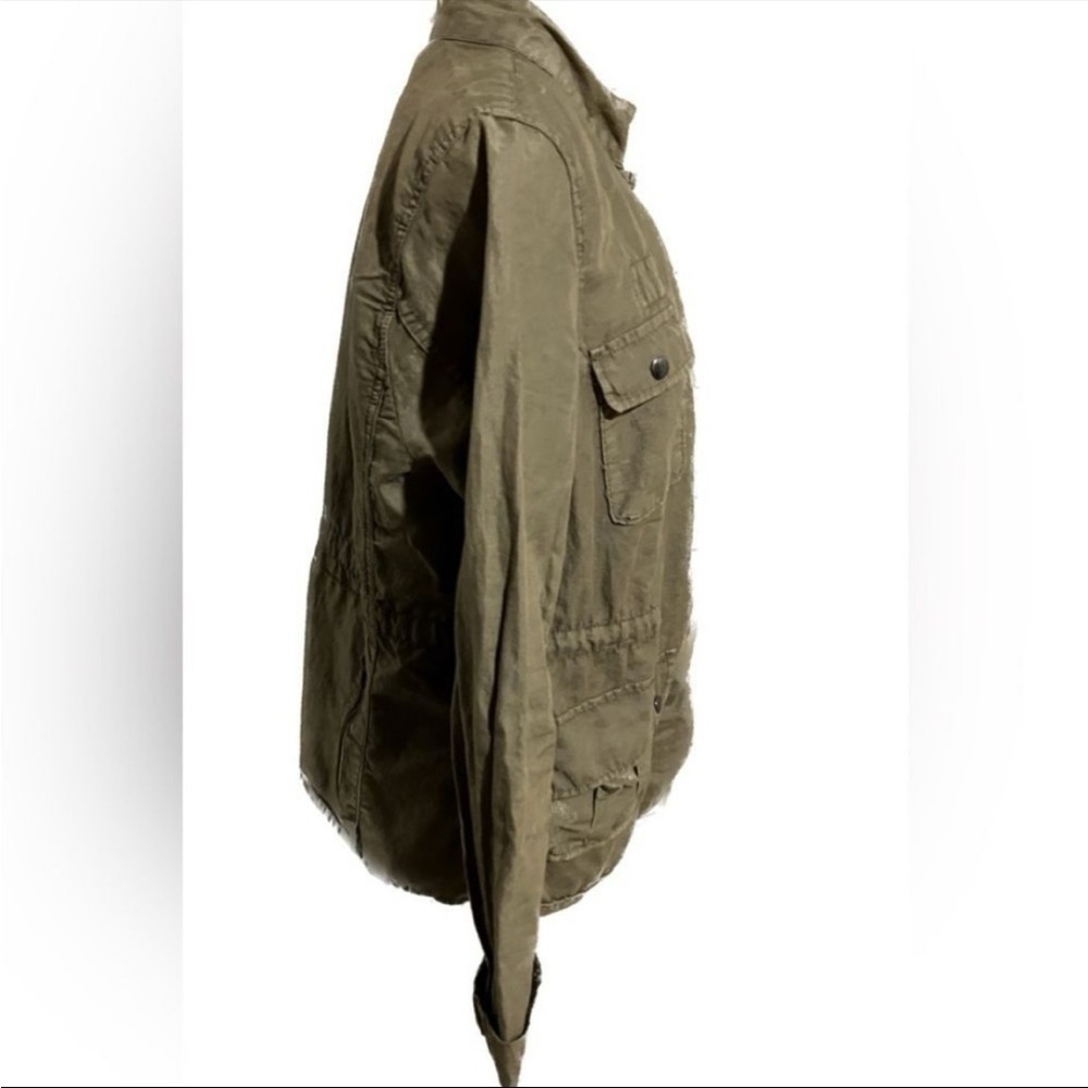 GAP Olive green Lightweight Utility Jacket Women’s -Small - Picture 2 of 9